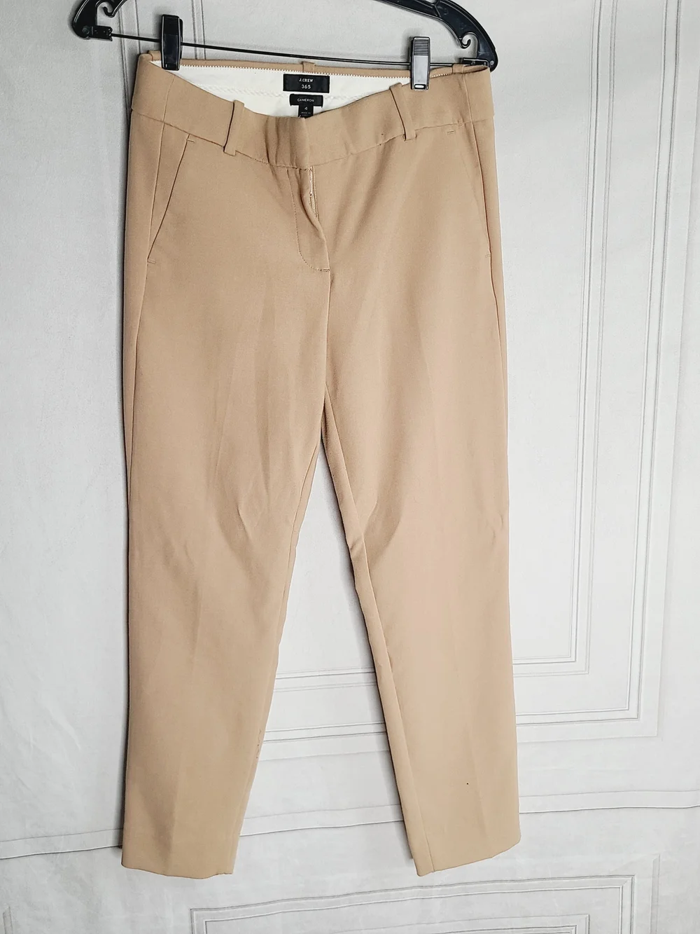 J. Crew Cameron Slim Pants - Beige